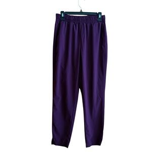 Zella Women's Deep Purple Athletic Lightweight Pants w/ Side Pockets Size Small